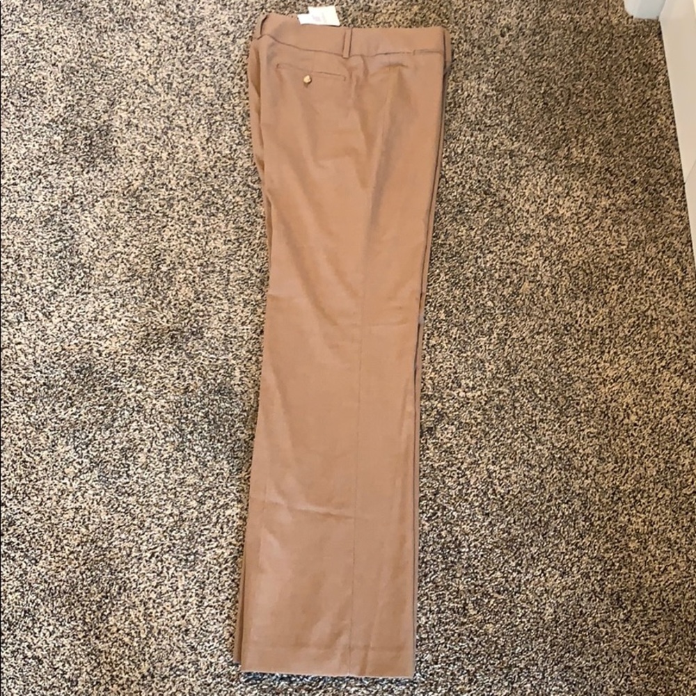 NWT  LOFT tan Trousers